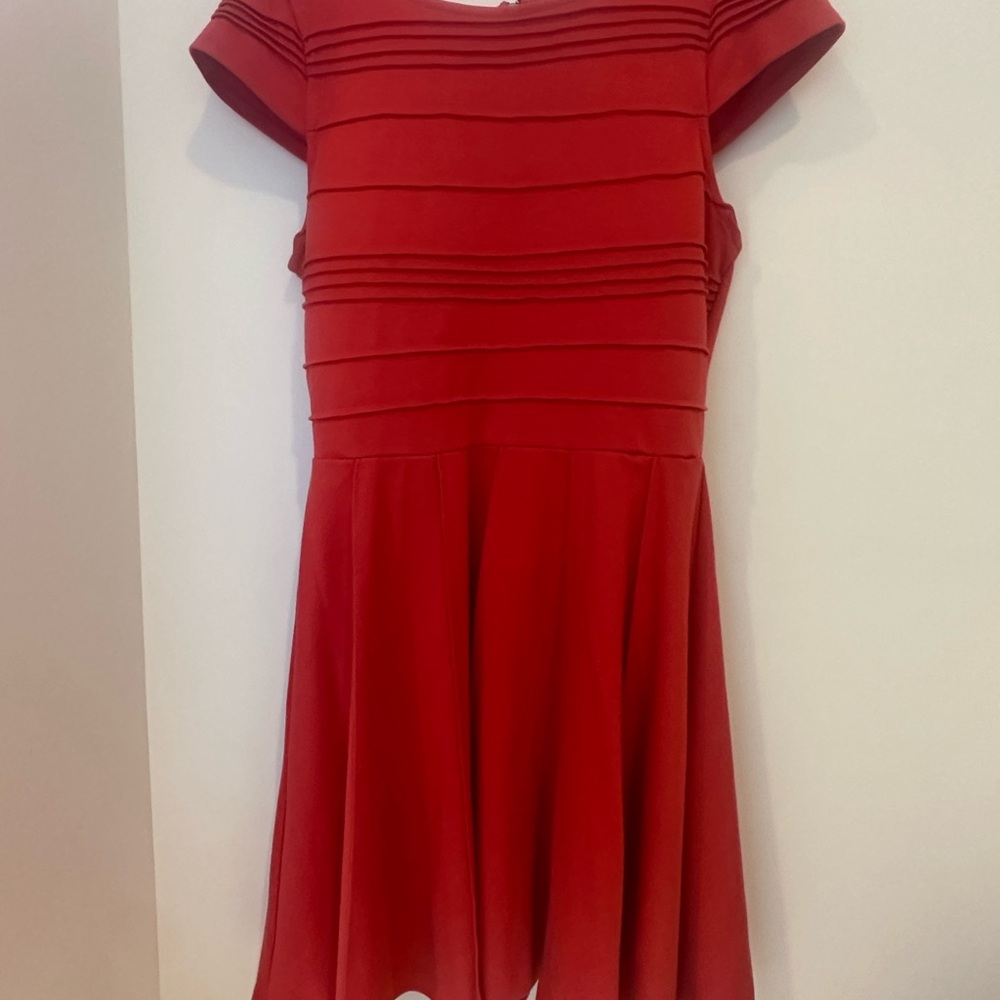 Elle Red Midi Dress